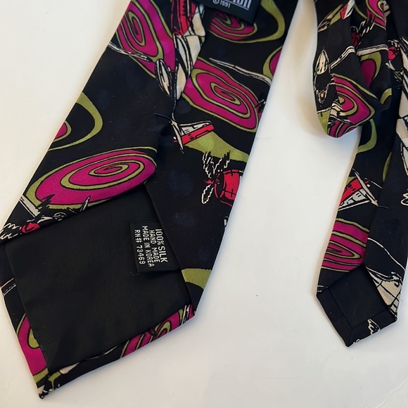 Vintage Fighter Plane Tie / 1991 / Addiction Ties - Picture 3 of 5